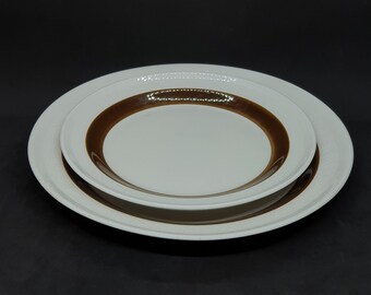 Scandinavian Rorstrand two plates | Rorstrand Sweden Forma P555 plates |