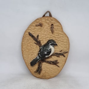 Vintage ceramic wall plaque | Wall Decor | Made in Sweden |