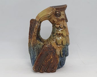 Ego Stengods Fischer, Sweden, Stoneware Ceramic Fish Figurine