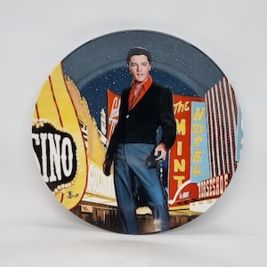 Vintage Elvis Presley “Viva Las Vegas" Delphi Collectors Plate |