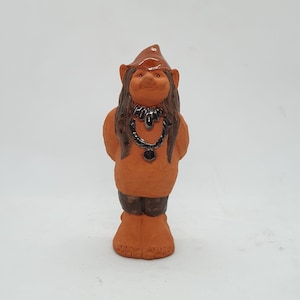 Scandinavian pottery troll | Scandinavian ceramic figurine | Scandinavian pottery |