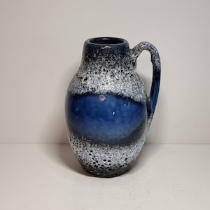 Vintage West Germany Fat Lava Ceramic Vase (474-16) |