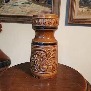 GDR Vase - Pottery 122-18 G | Ceramic GDR vase | Germany |