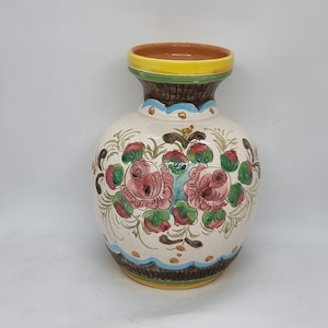 Dipinto A. Mano Deruta 陶器の花瓶 | Dipinto A. Mano Derutaイタリア製 |