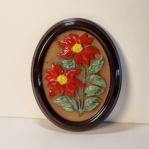 Vintage Ceramic Wall Plaque no. A189 | Design by Gabriel |