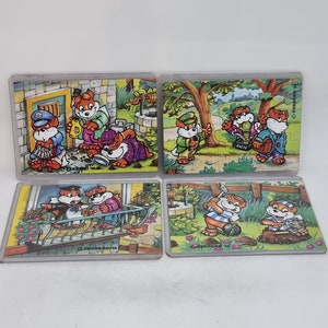 Vintage kinder egg verrassing puzzels | Fancy Fuxies |