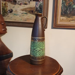 Mid Century DUMLER & BREIDEN Vase no. 375 24 | Vintage West German Pottery |