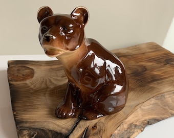 Beautiful Brown Scandinavian Ceramic Bear