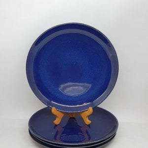 Set of 4 Sweden &quot;Lagun&quot; Plates by Upsala Ekeby | Made in Sweden | Gefle plates |