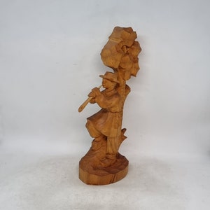 Vintage Wooden Figurine | Made in Lithuania |