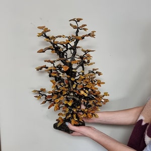 Large Handmade Natural Baltic Amber Tree |