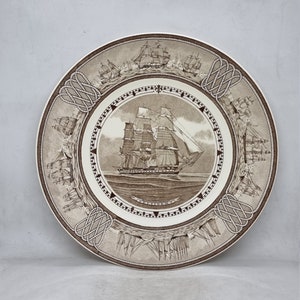 Collectible Wedgwood &quot;The American Sailing Ship Plates&quot; - &quot;President&quot; decorative plate | Made In England |