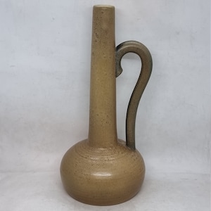 Collectible Holm Höganäs keramik vase with handle | Made in Sweden |