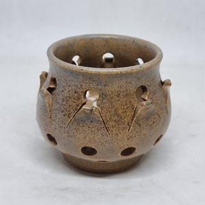 Vintage Scandinavian ceramic candle holder | Sweden keramik |