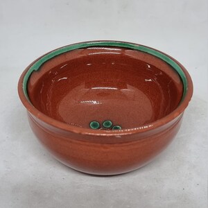 Cuenco pequeño de cerámica vintage de Tomas Anagrius Kvidinge / Hecho en Suecia /