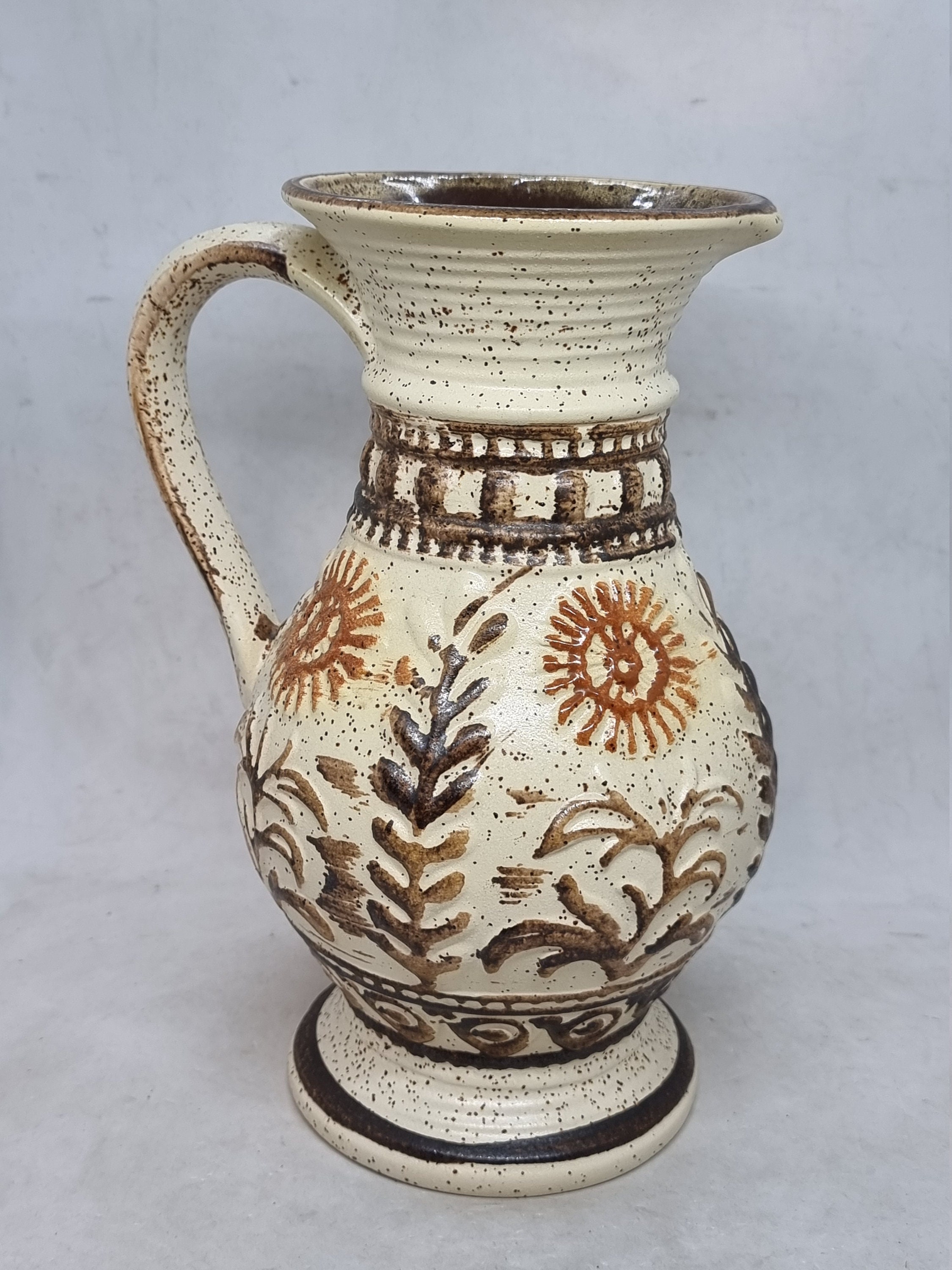 ヴィンテージ 西ドイツ 花瓶 No. 1872-25 | 西ドイツ陶器 | 60 年代の