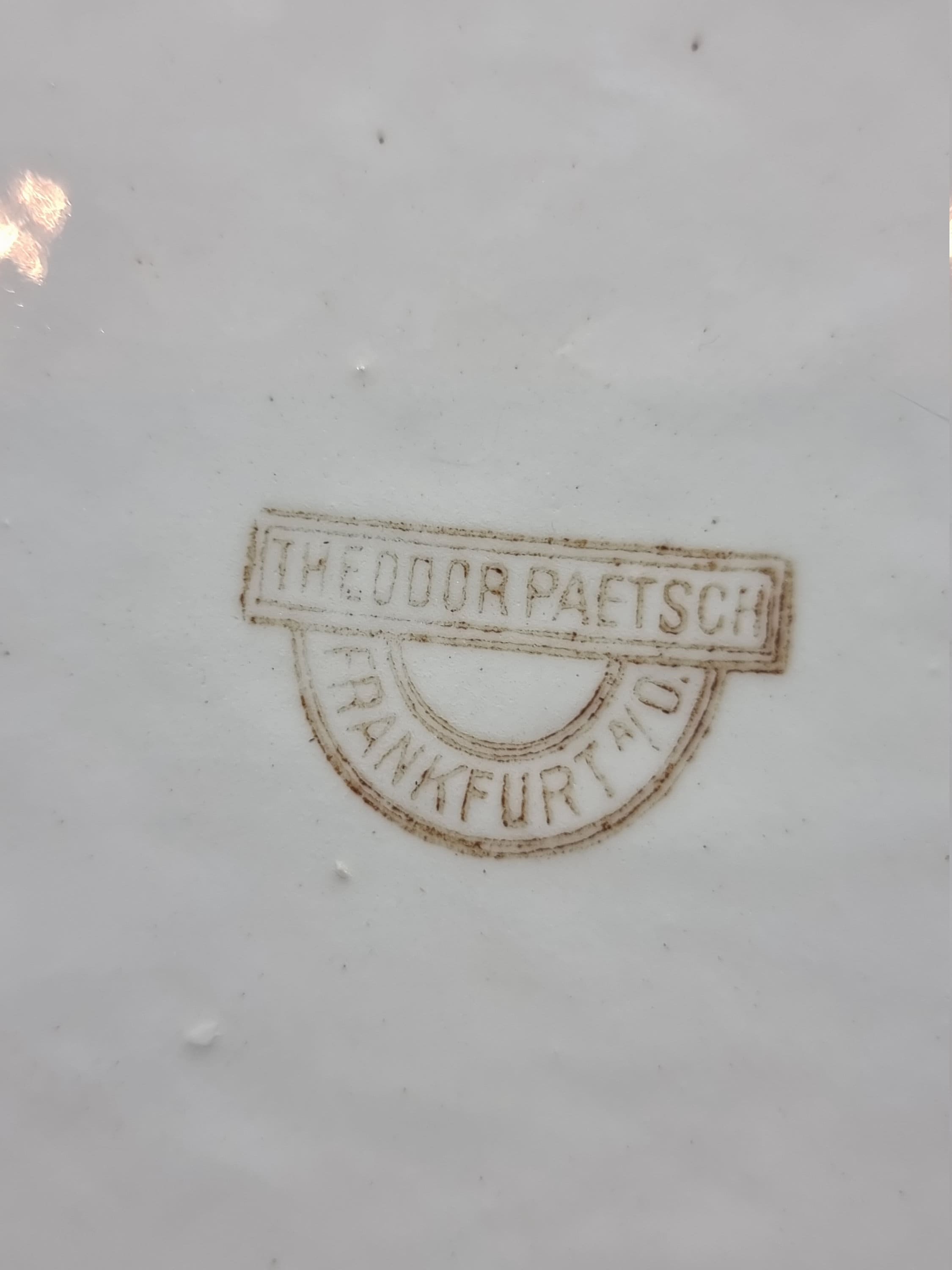 Theodor Paetsch Frankfurt Ceramic Fruit Plate Made in Etsy