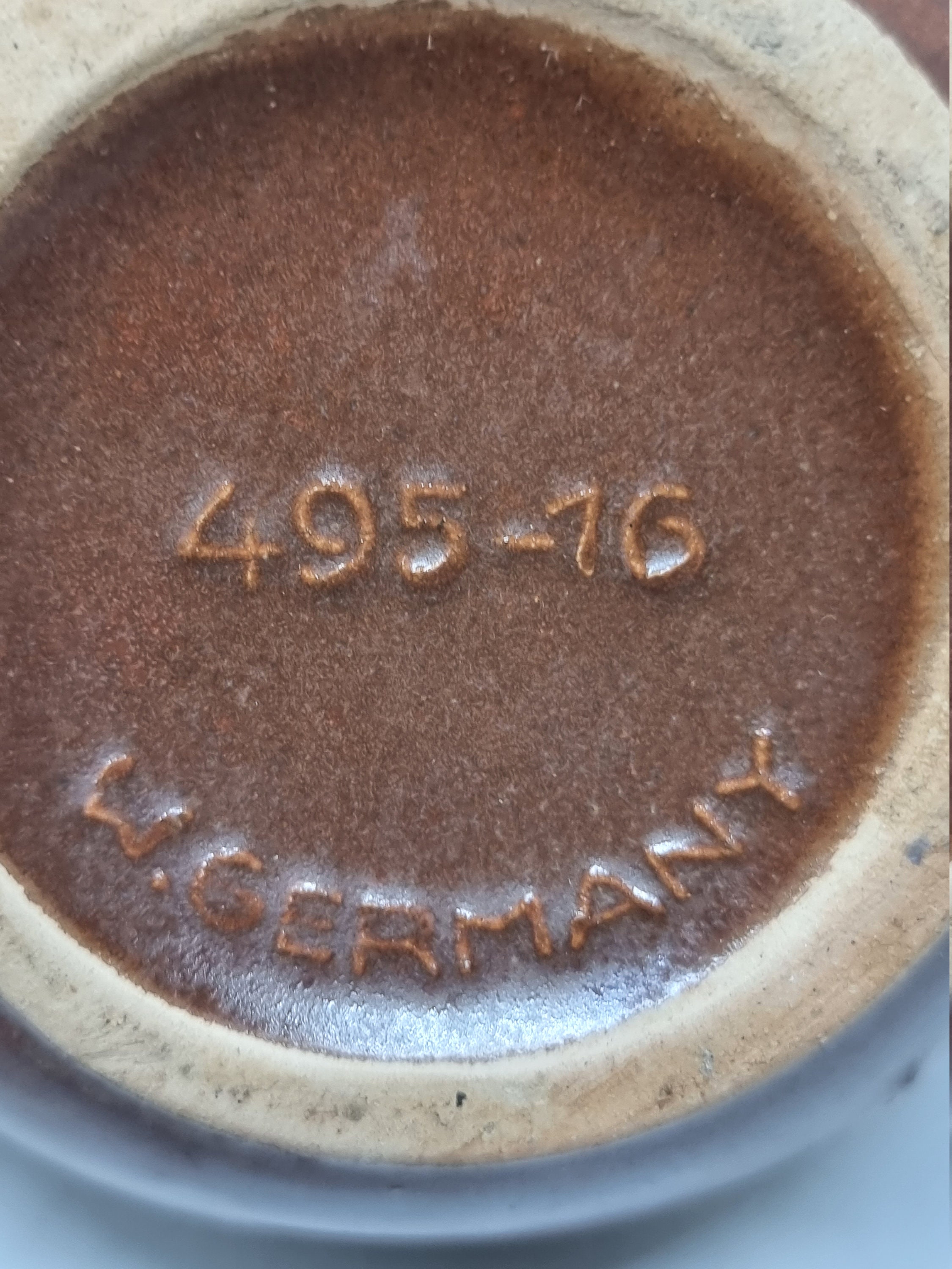 Vintage SCHEURICH KERAMIK Vase No. 495-16 | Art Pottery Vase | WGP