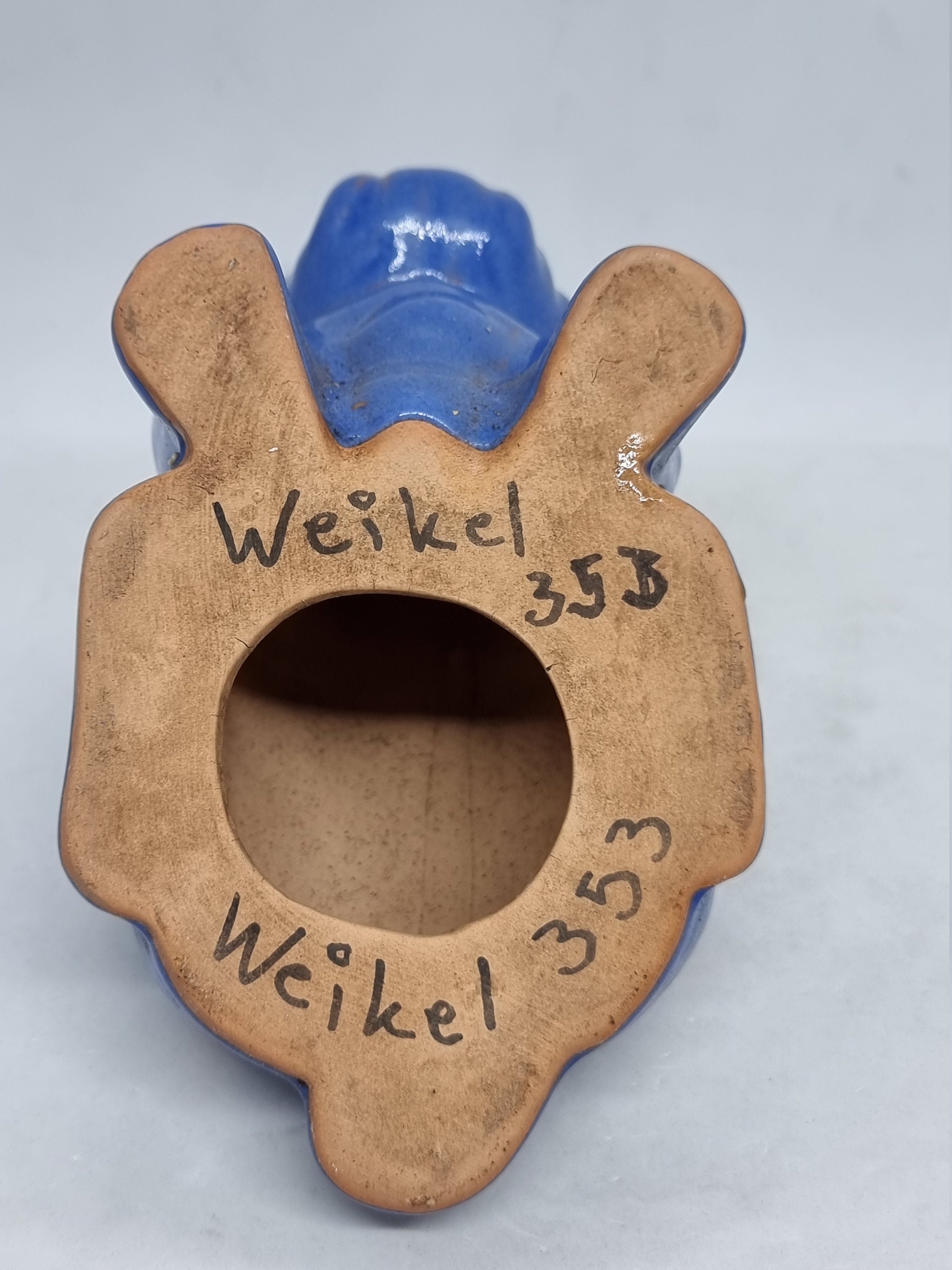 ヴィンテージ・ポーランド製ミニベア Vintage Ceramic Bulldog Figurine | Unknown Author | Weikel