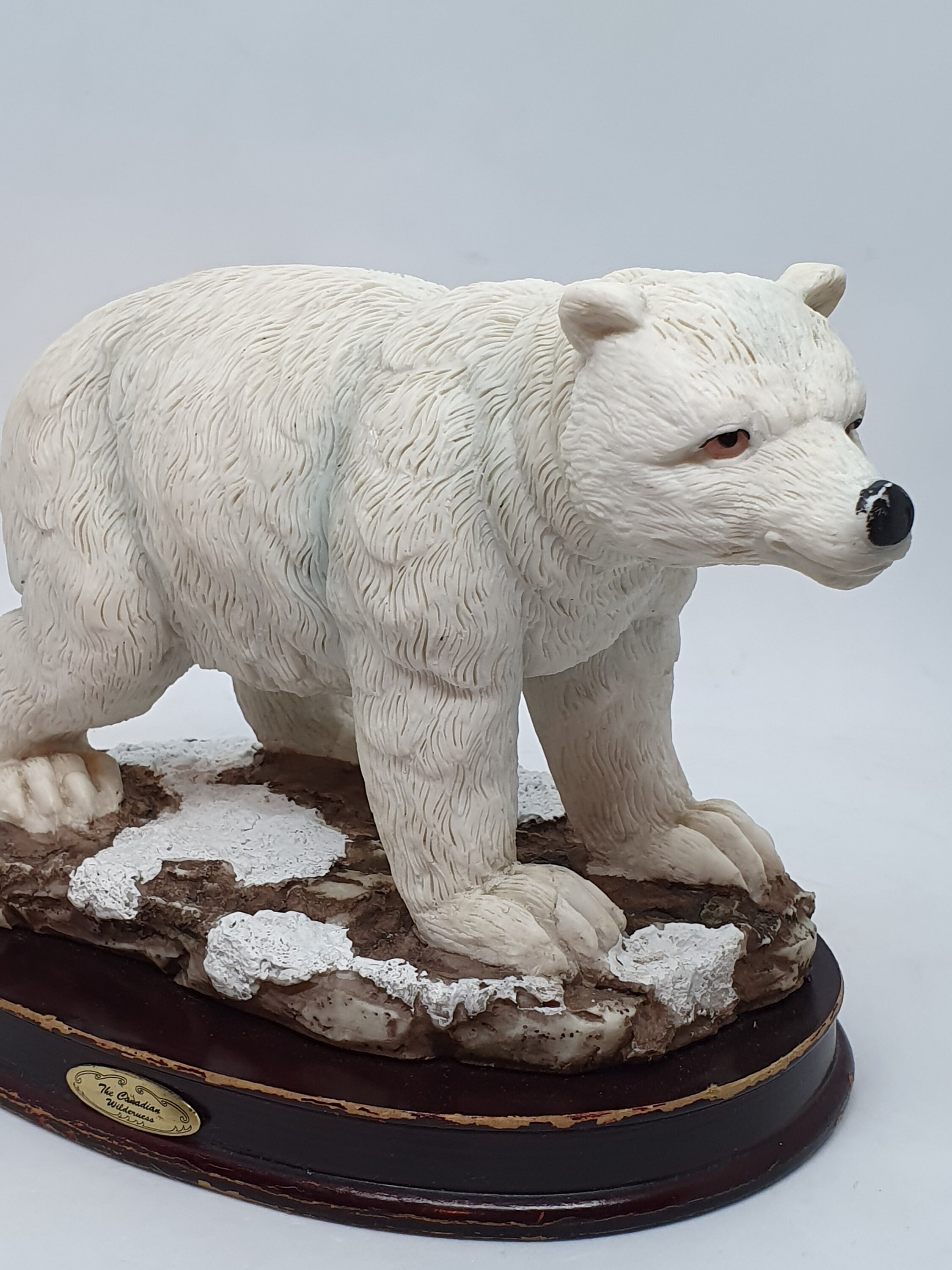giant polar bear statue