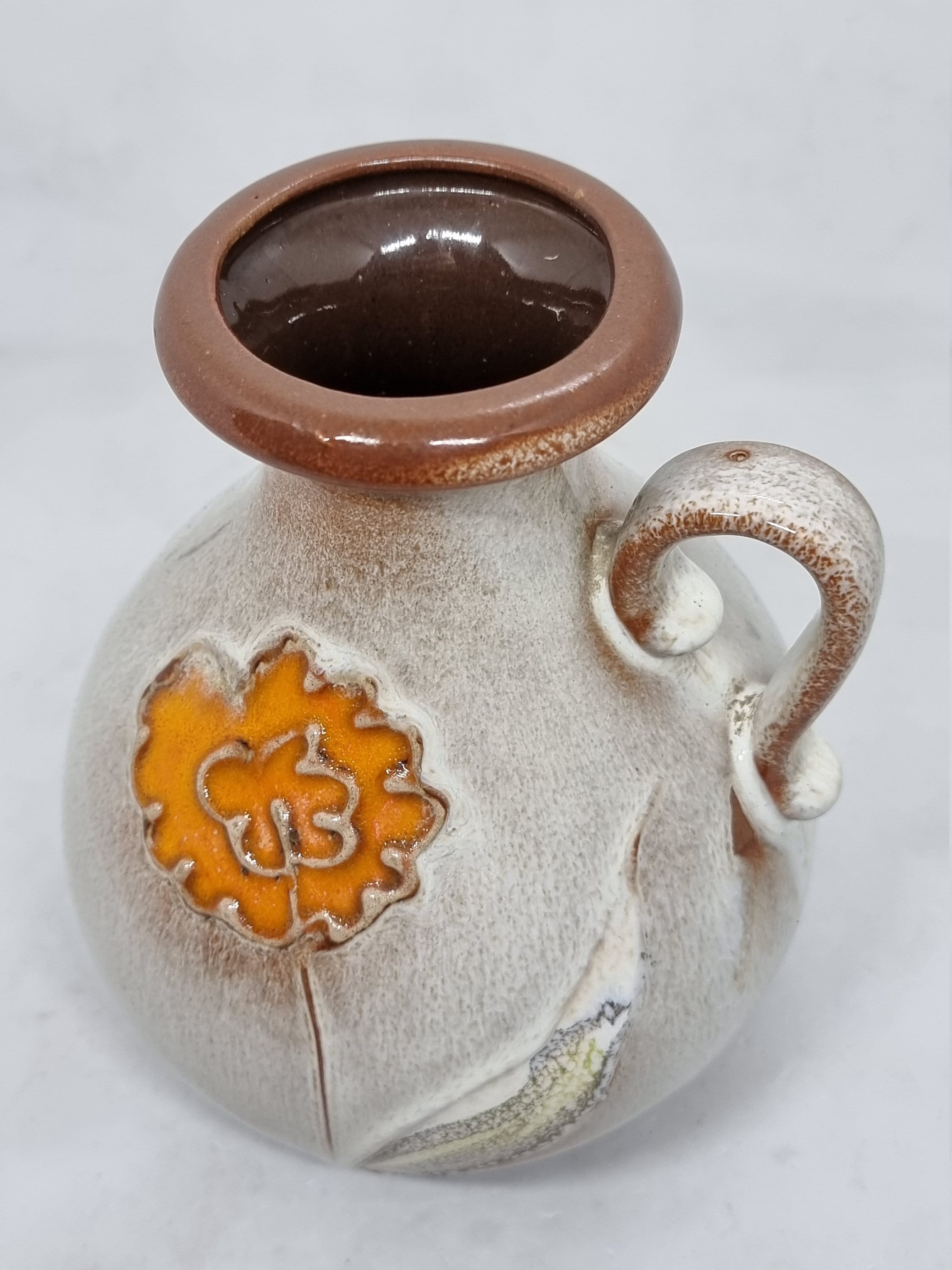 Vintage SCHEURICH KERAMIK Vase No. 495-16 | Art Pottery Vase | WGP