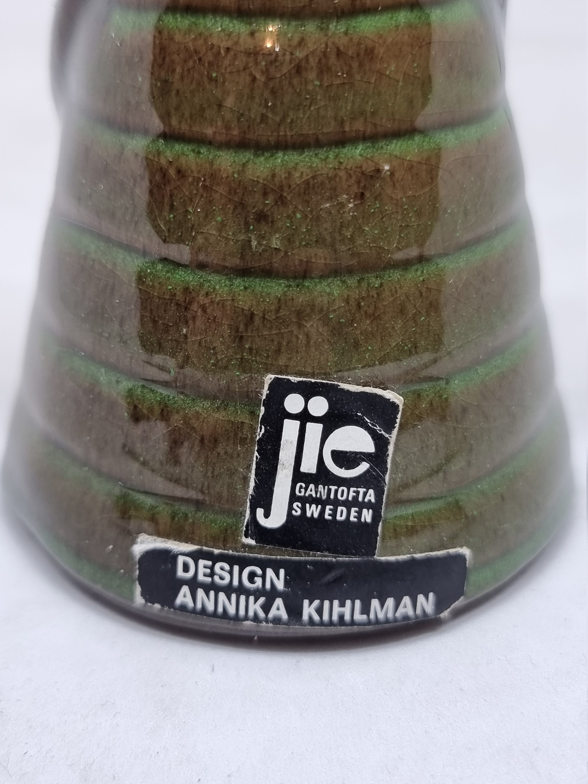 【Jie gantofta】陶板 すずらん Annika kihlman Jie Gantofra Sweden Ceramic Figurine | Designed by Annika
