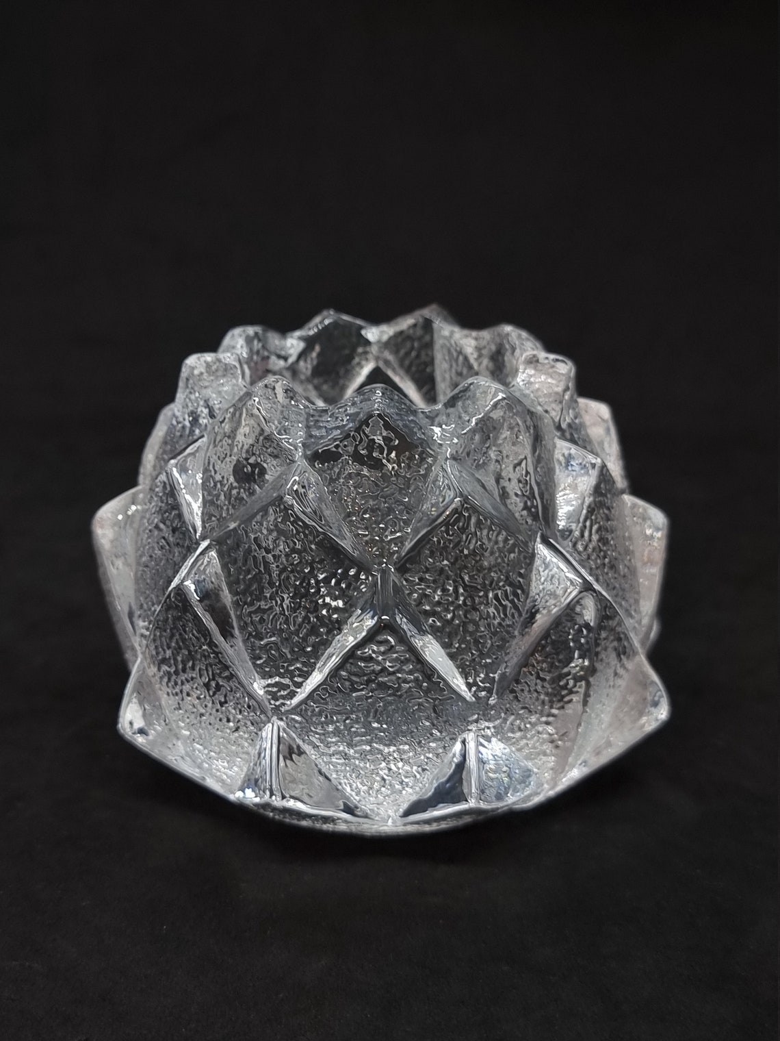 Orrefors Crystal Candle Holder