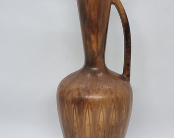 ビンテージ コレクター GUNNAR NYLUND 茶色の花瓶 |ロールストランド 