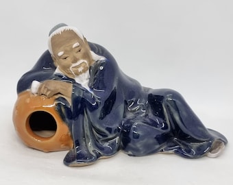 Vintage Chinese Mudman shiwan Figurine |