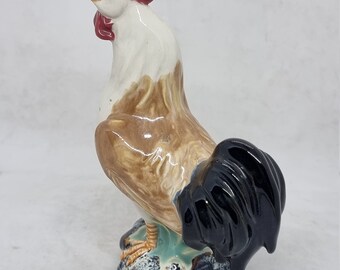ヴィンテージ中国製カラフルな雄鶏の置物 | - Etsy 日本
