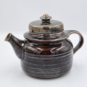 Vintage Arabia Mahonki Teapot by Ulla Procopé | Finnish Stoneware | Mid Century Scandinavian Design