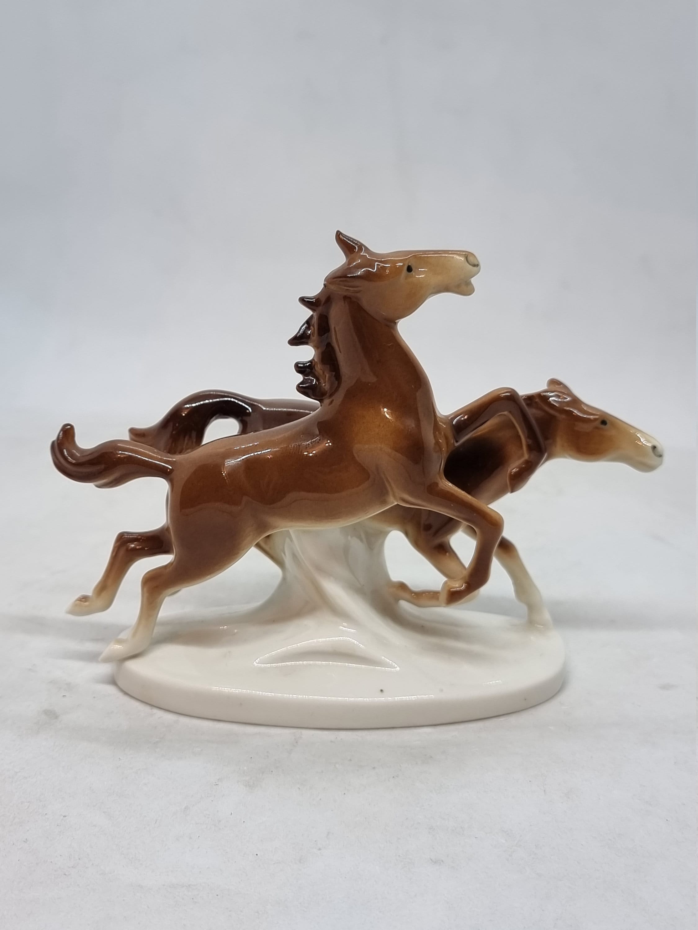 Carl Scheidig Grafenthal Horse Figurines | Scheidig Porcelain