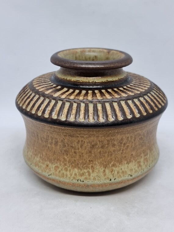 ◆ SOHOLM stentoj  Denmark joseph simon ◆ Vintage Soholm Denmark Stoneware Vase | Designed by Joseph Simon