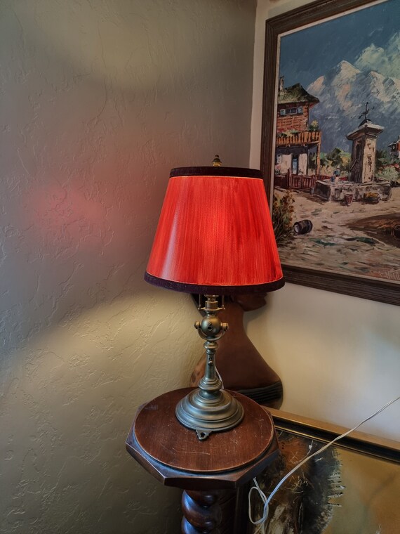 Vintage metal 2024 table lamp