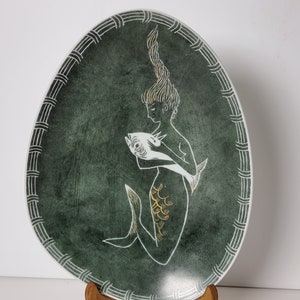 Vintage KPM Krister Germany Porcelain Plate |