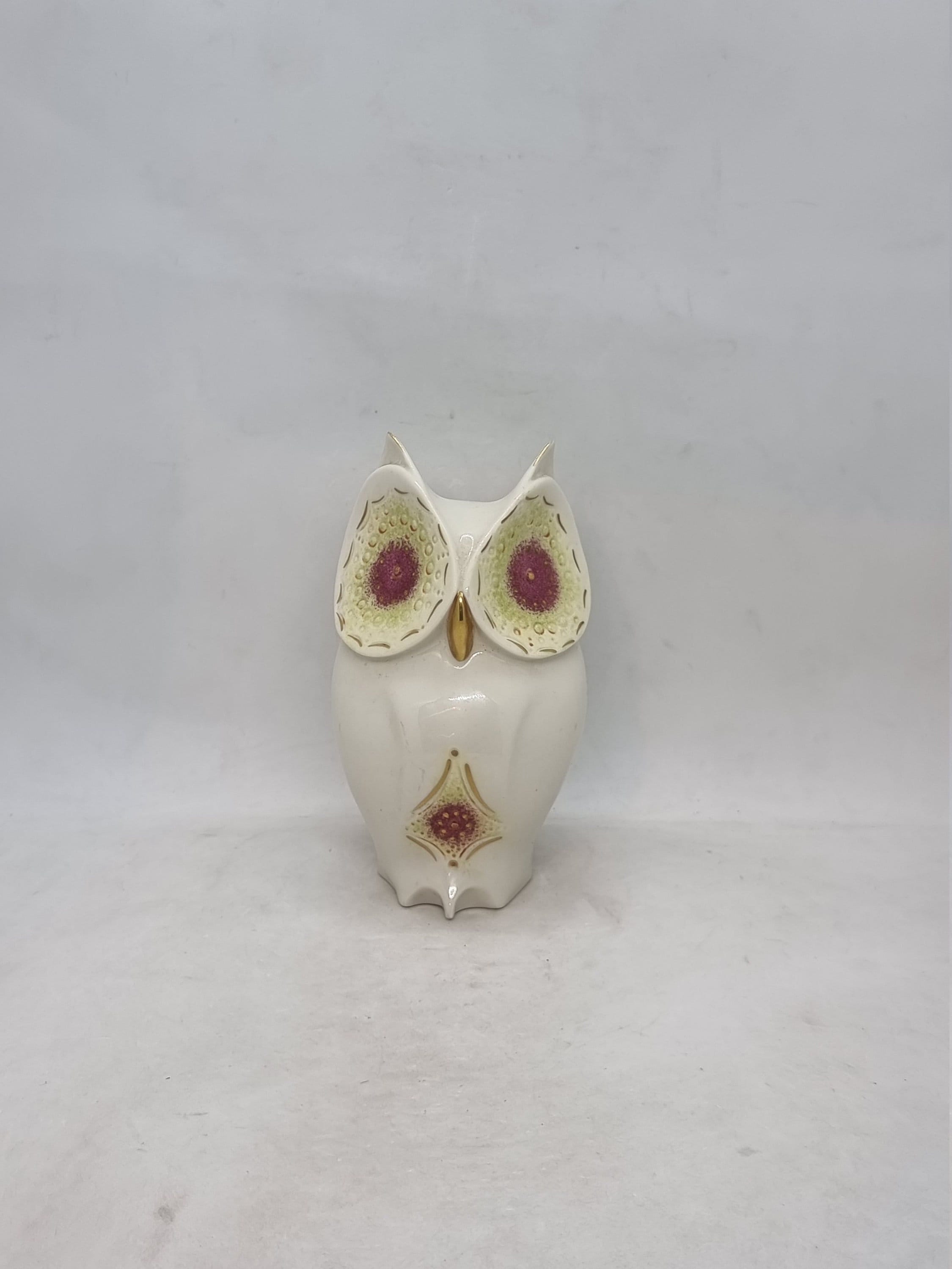 ガロス(galos)  フィギュリン 置物 ヴィンテージ ガロス磁器フィギュア：アールデコ ゴールド