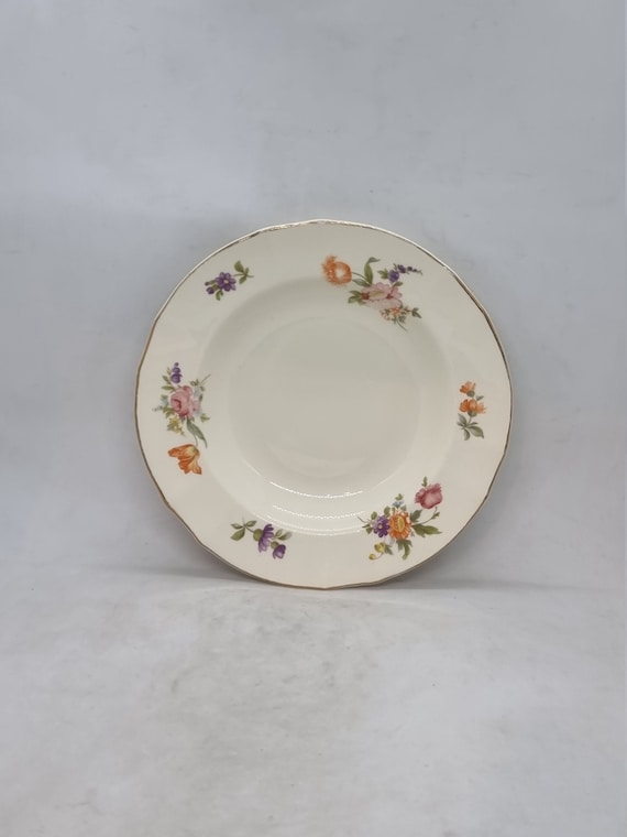 Vintage Arabia Finland Plate | Floral Pattern | Made in Finland