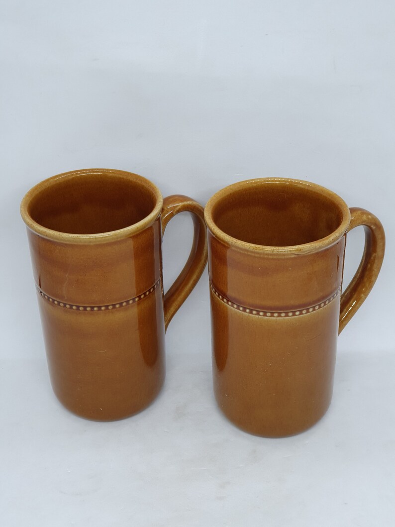 Paire de 2 tasses Höganäs Keramik | Céramique scandinave | Fabriqué en Suède | image 3