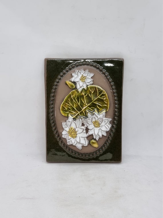 Vintage JIE GANTOFTA Ceramic Wall Plaque No. 893 | Designed by
