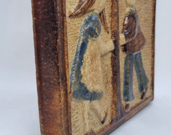 ◆ SOHOLM stentoj  Denmark joseph simon ◆ Large Soholm Denmark Stentoj 3584 Wall Plaque | Designed by Joseph