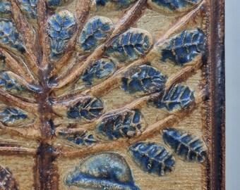 Large Soholm Denmark Stentoj 3584 Wall Plaque | Designed by Joseph