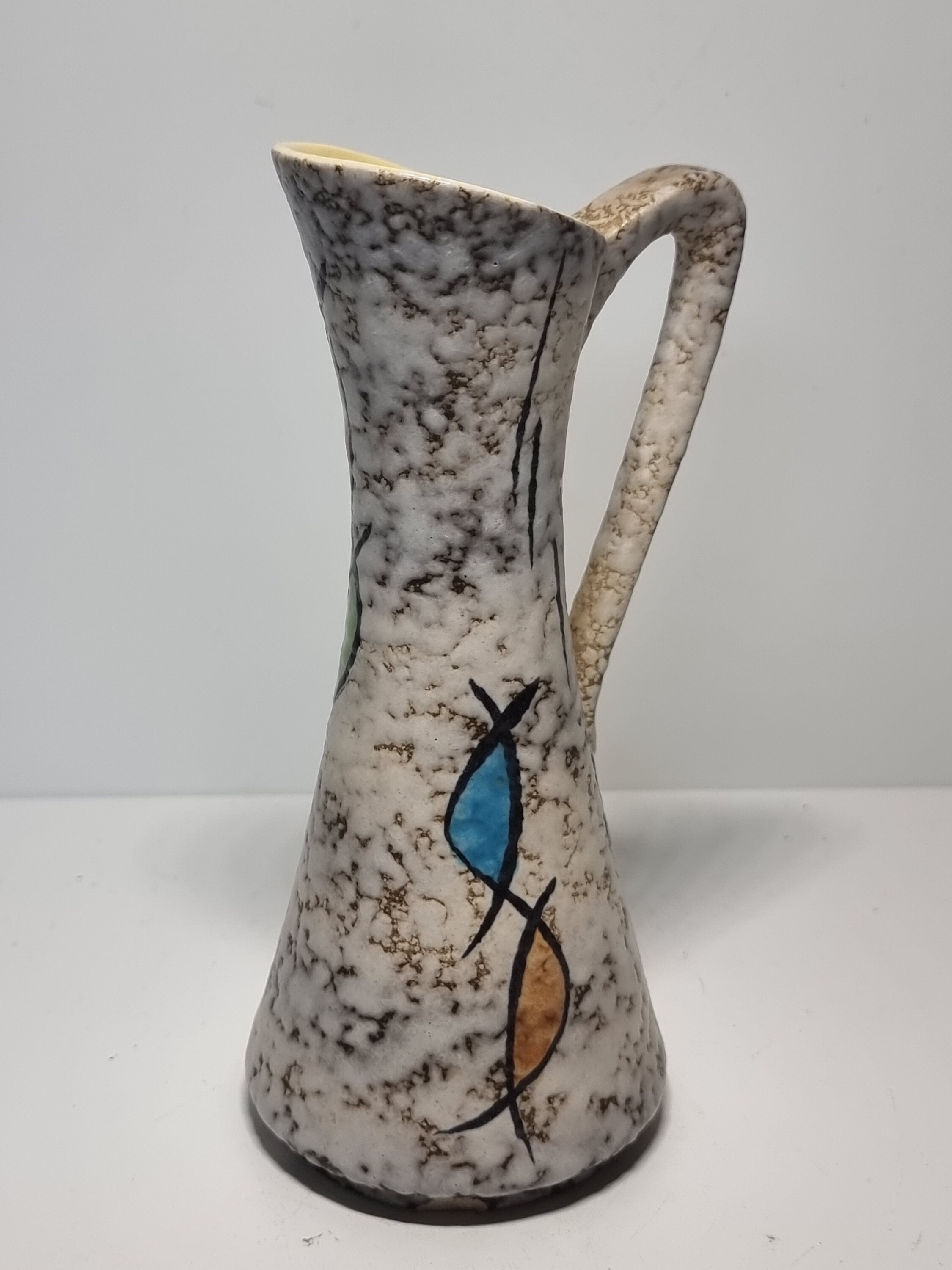 工芸品 Vintage Bay Keramik West German Vase Vintage West German Pottery Vase Bay Keramik Mid Century