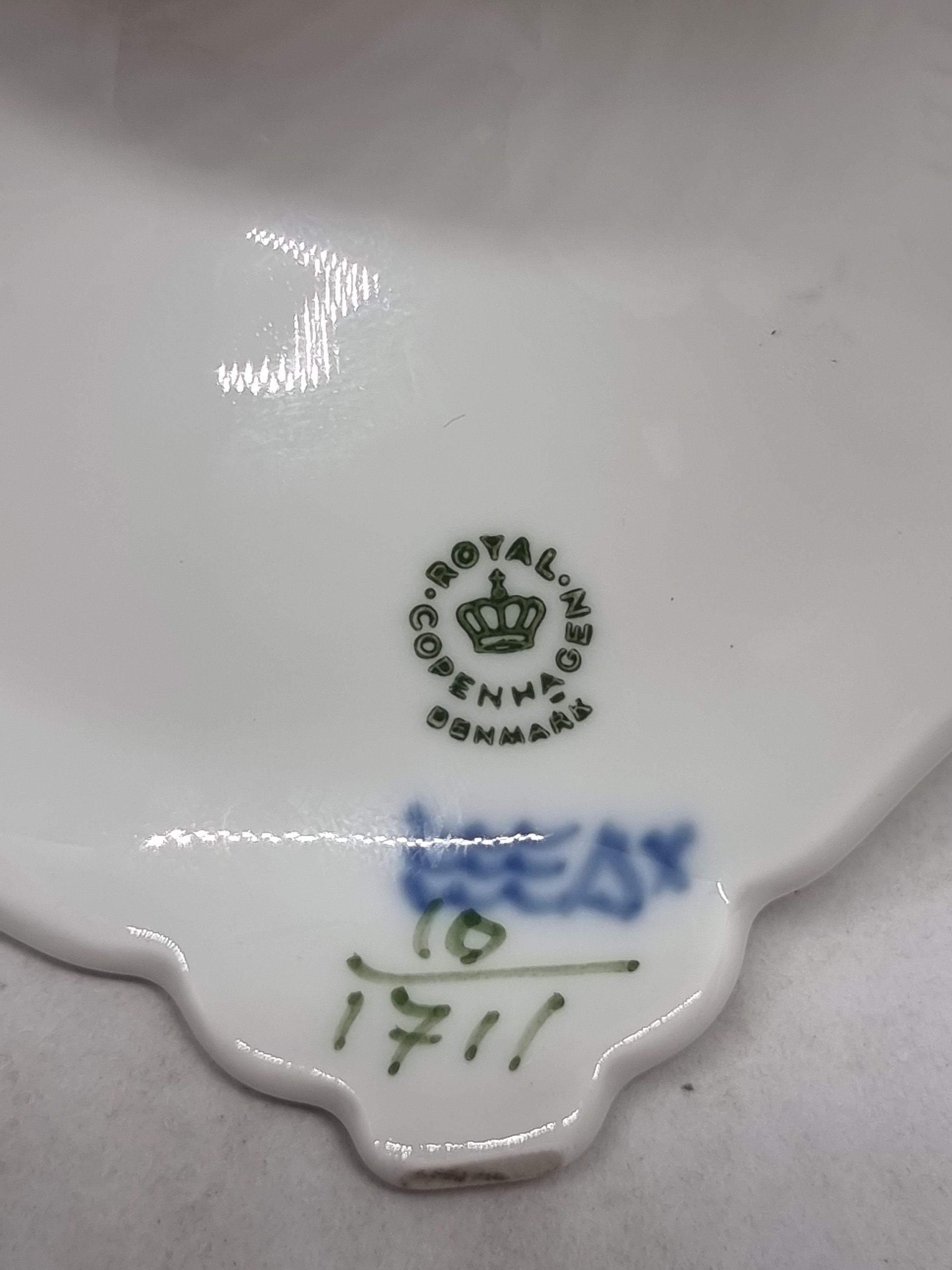 ヴィンテージ ロイヤル コペンハーゲン 磁器 キャンドルホルダー