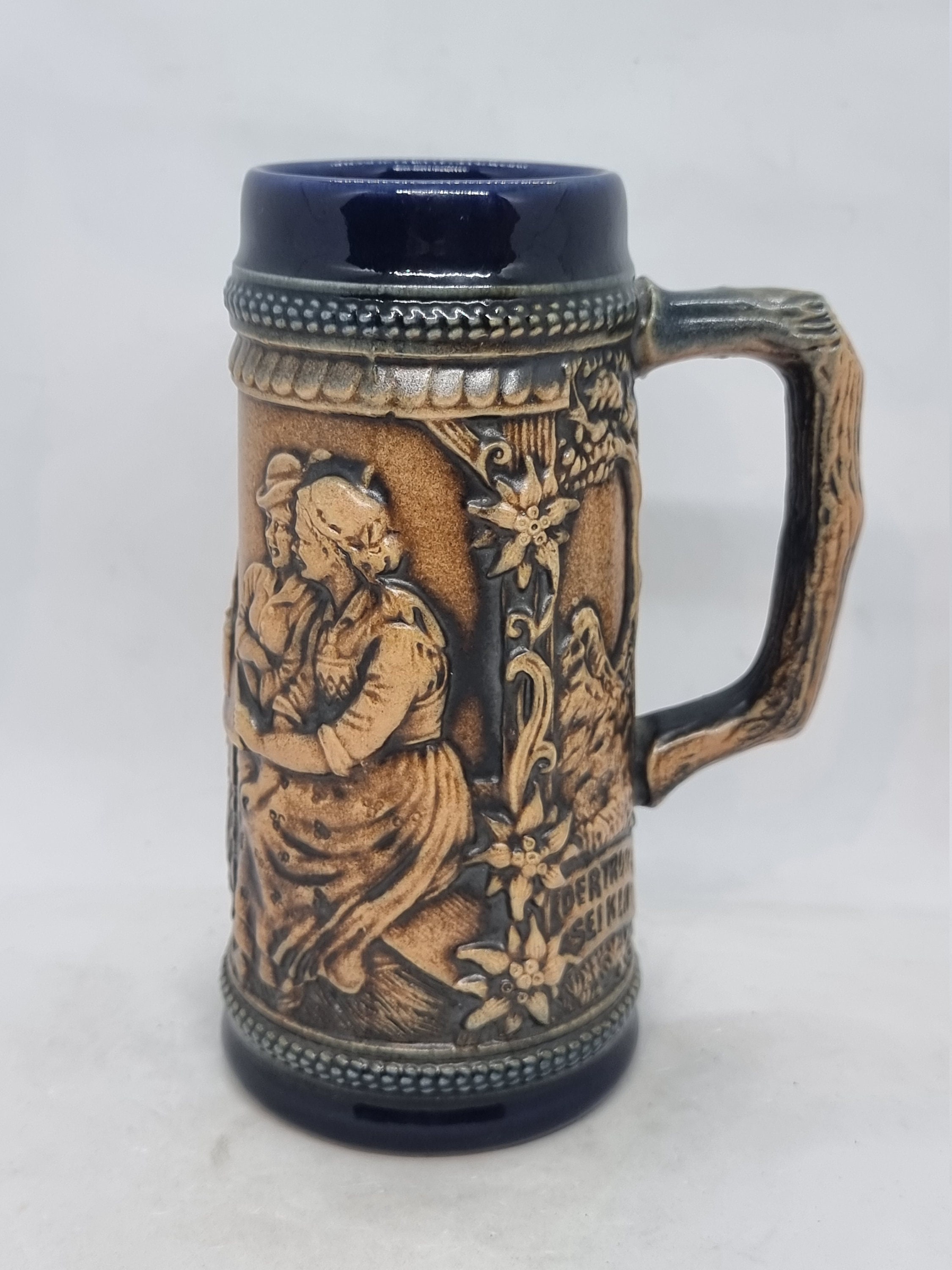 Vintage Gerzit Stoneware Beer Stein | Made in West Germany | - Etsy