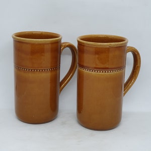 Paire de 2 tasses Höganäs Keramik | Céramique scandinave | Fabriqué en Suède | image 2