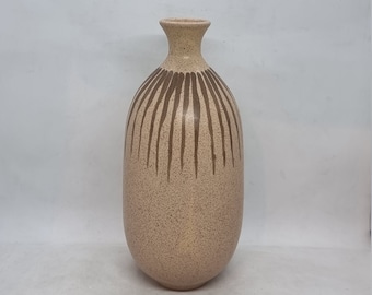 Vaso de cerâmica escandinavo vintage | Cerâmica escandinava |