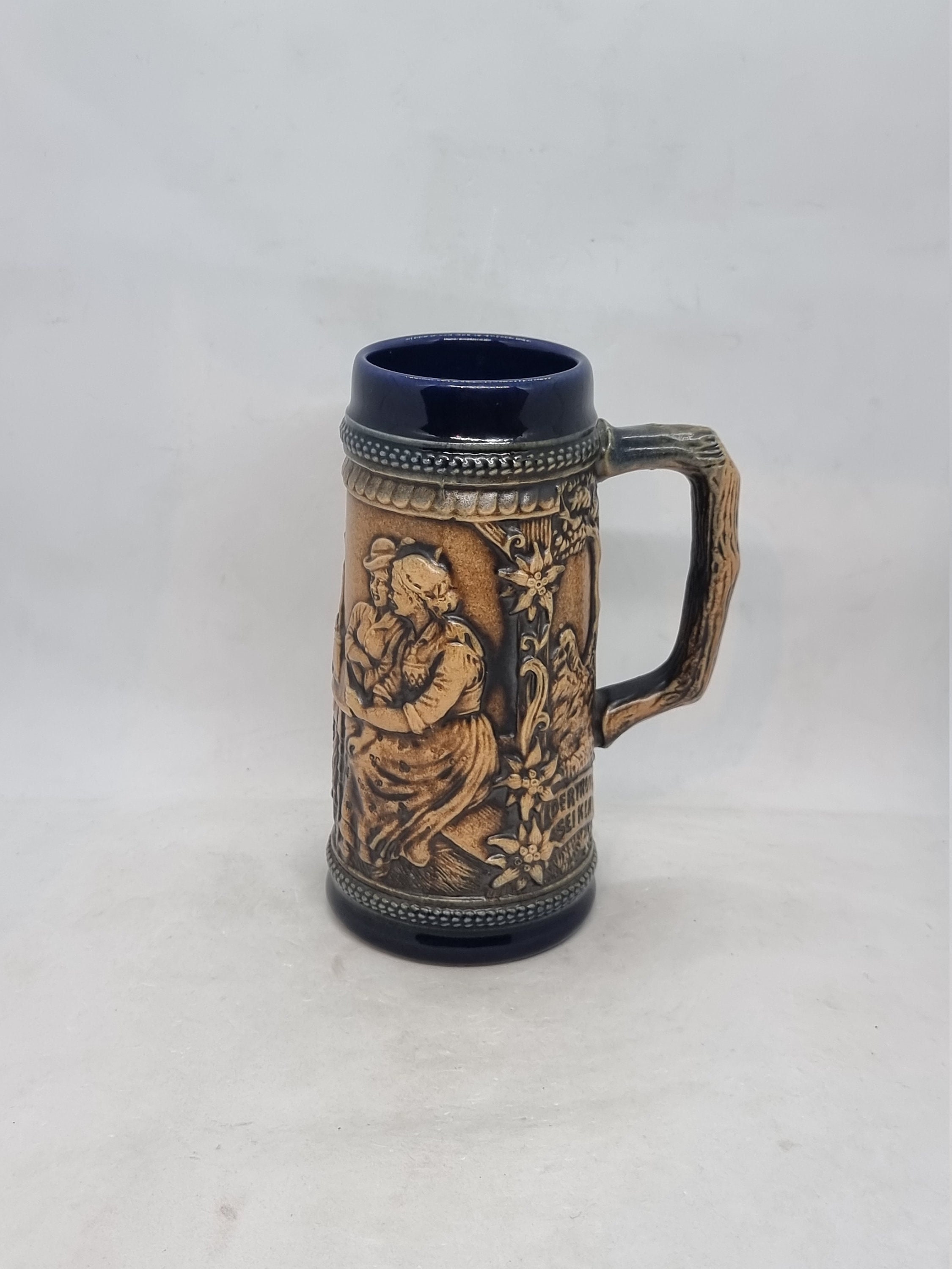 Vintage Gerzit Stoneware Beer Stein | Made in West Germany | - Etsy