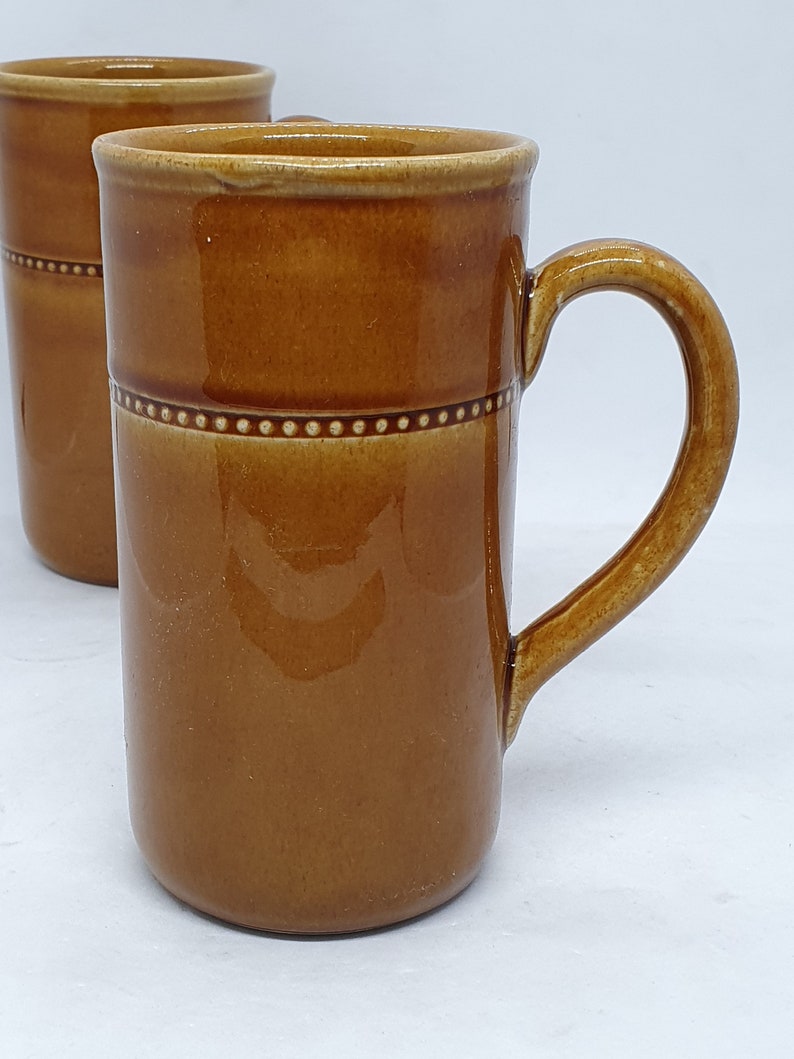 Paire de 2 tasses Höganäs Keramik | Céramique scandinave | Fabriqué en Suède | image 4