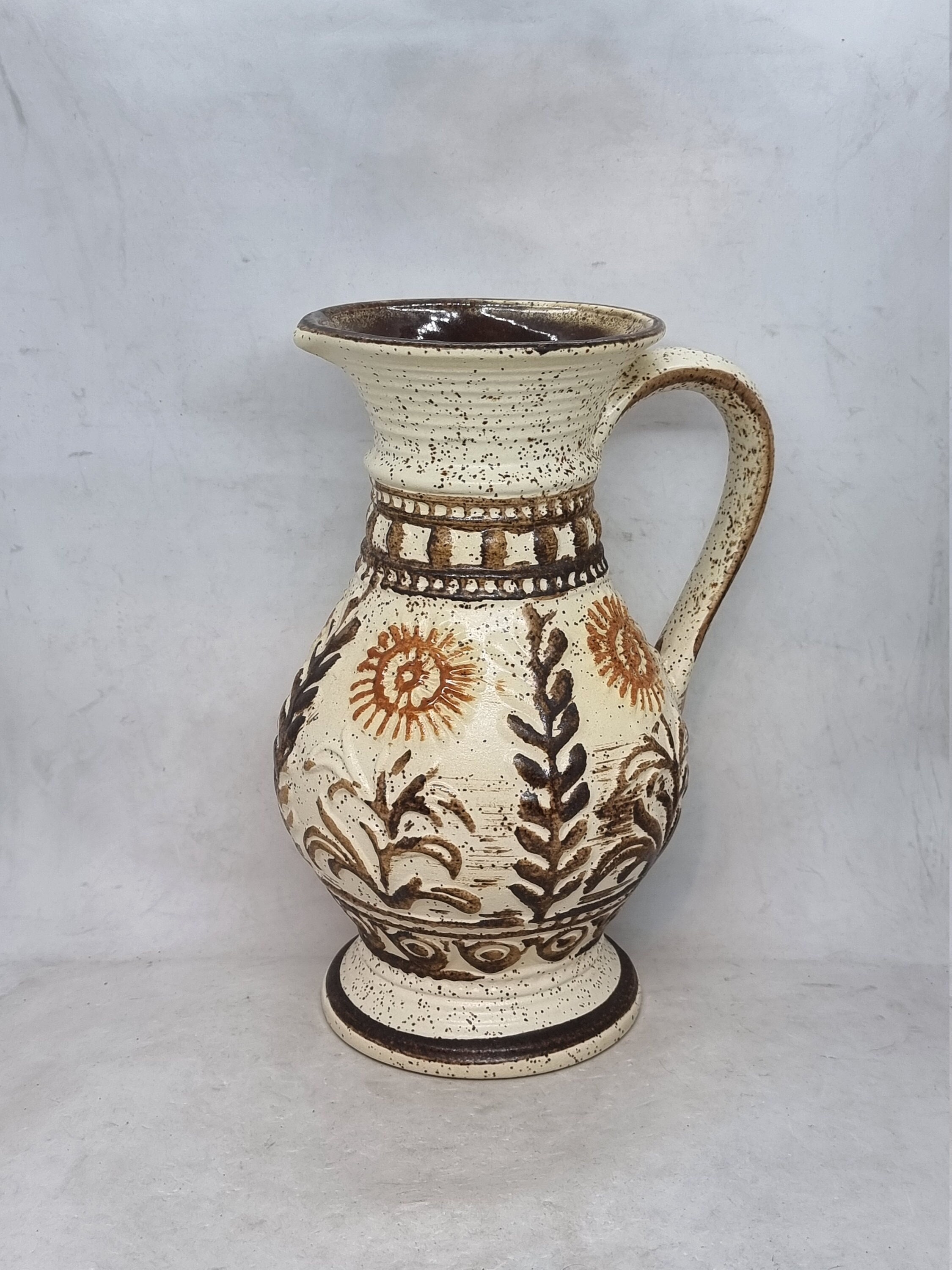 ヴィンテージ 西ドイツ 花瓶 No. 1872-25 | 西ドイツ陶器 | 60 年代の