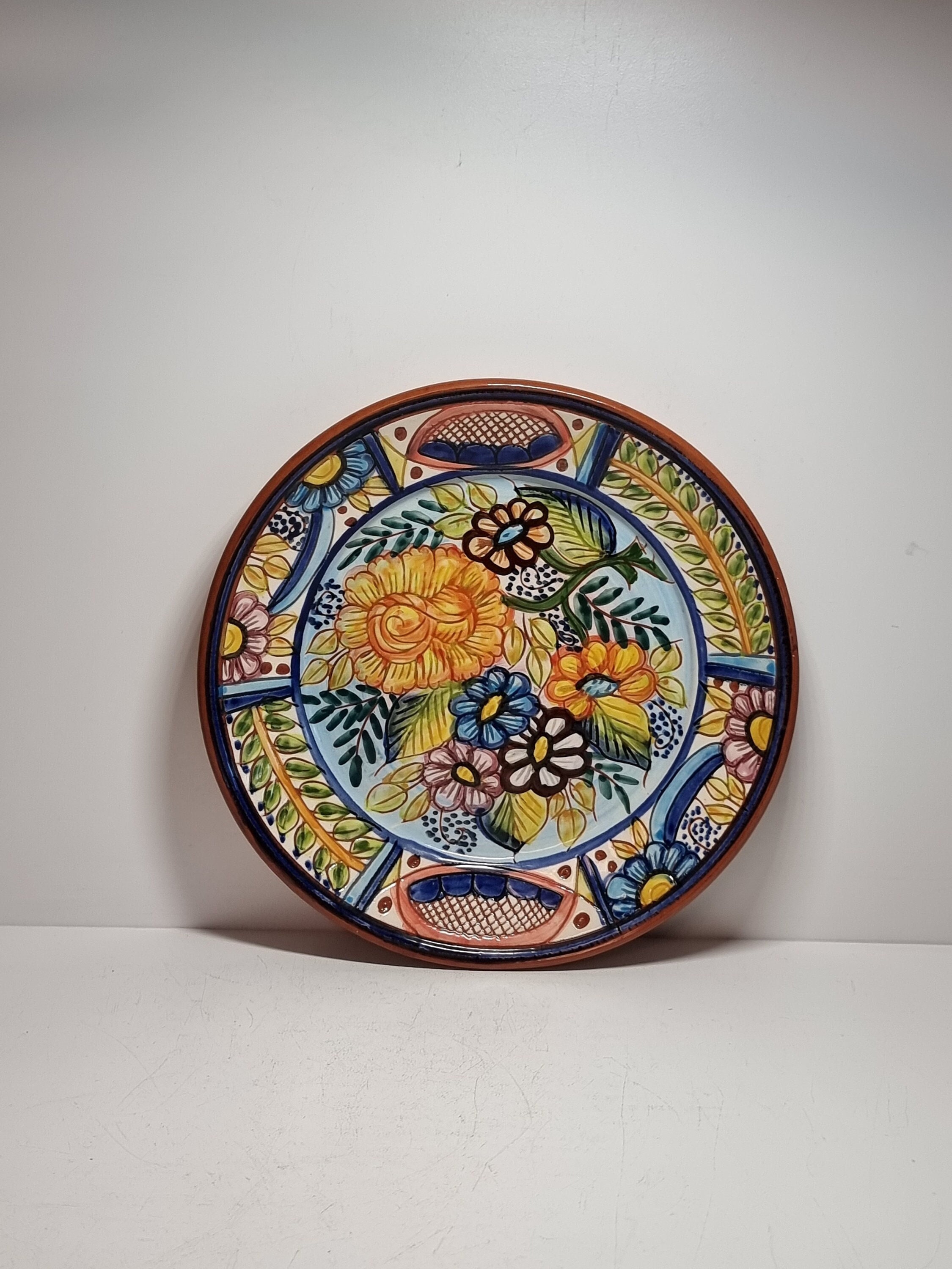 Vintage Olaria Carrilho Lopes San Pedro Corval Portugal Plate | - Etsy
